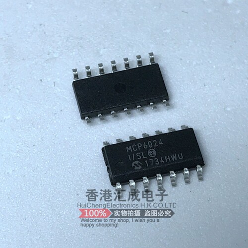MCP6024-I/SL MCP6024 SOP8 全新原装