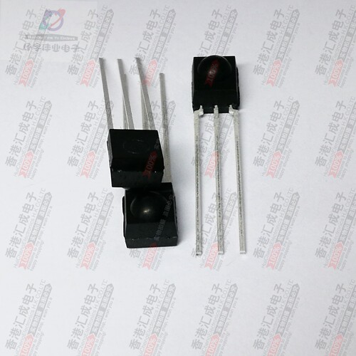 HS0038BD HS0038B 红外接收头 SIP3 一体化红外线遥控接收管