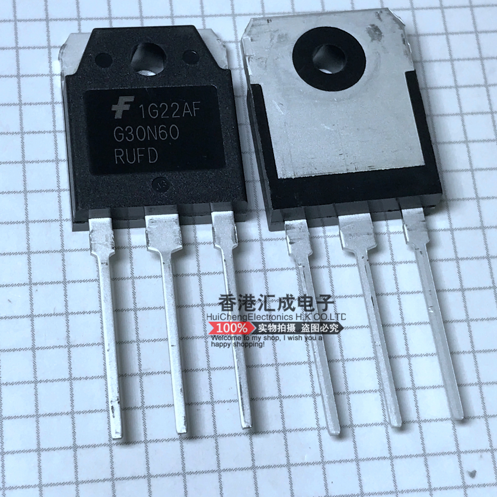 SGH30N60RUFD SGH30N60RU SGH30N60 TO-3P 全新原装