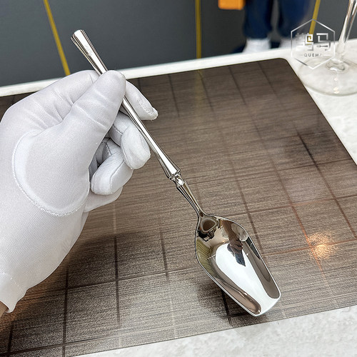 高级感勺子304不锈钢家用勺子