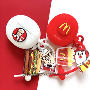 oppoencoair3保护套适用OPPO Enco air4 pro蓝牙耳机保护壳R3个性创意r2耳机壳Free3硅胶Air2 free2 i软壳