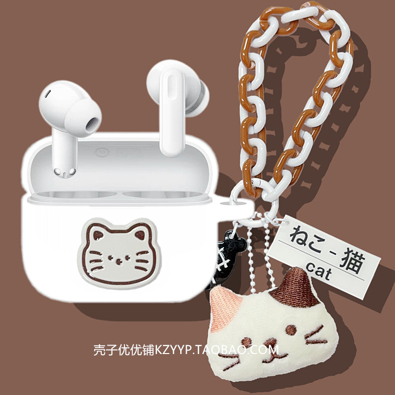 oppoencor4耳机套适用OPPO Enco R4蓝牙耳机保护壳oppo enco air4i耳机套可爱猫咪OPPO Air4i硅胶软壳