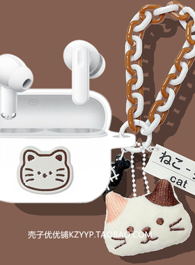 oppoencor4耳机套适用OPPO Enco R4蓝牙耳机保护壳oppo enco air4i耳机套可爱猫咪OPPO Air4i硅胶软壳