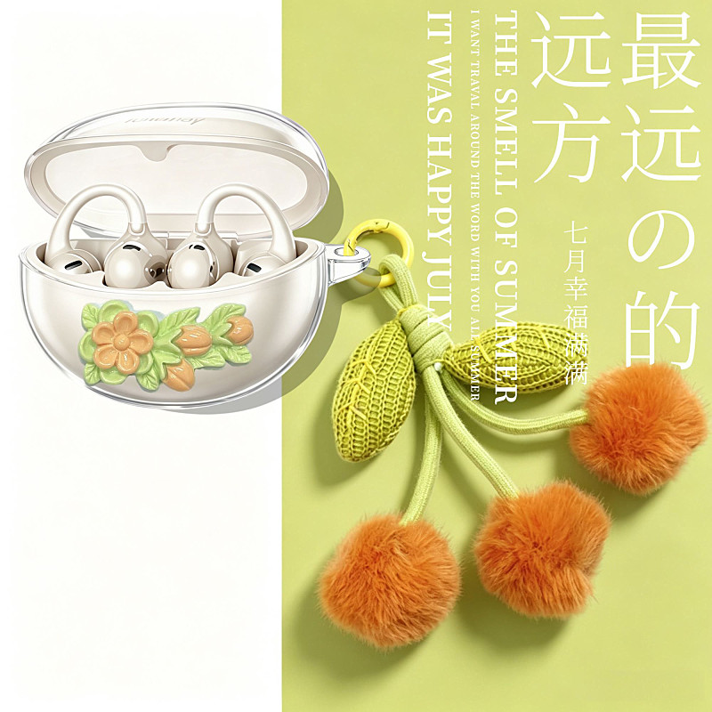 适用唐麦Q6AI耳机透明保护套