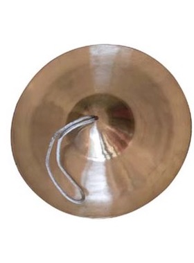 正品乐器响铜小镲中镲大镲15/17/25/28/30CM纯铜学生镲纯手工川钹
