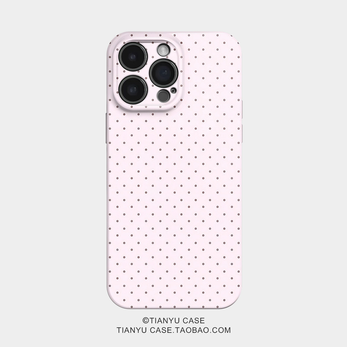粉点甜美 适用苹果iphone17手机壳华为pura70小米15荣耀x50红米k80高级感小众vivox200软opporeno15一加ACE5