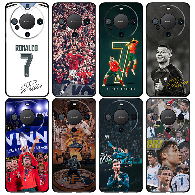 C罗适用华为Mate70/60Pro手机壳M60pro+硅胶M40/30全包M50小米oppo一加13vivo防摔iqoo磨砂软壳足球周边防摔