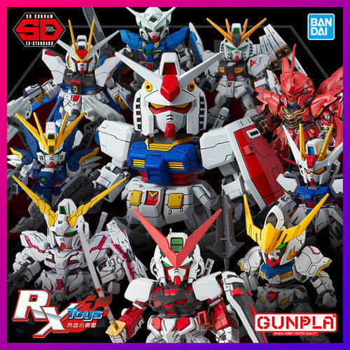 拼装模型高达万代现货战士SDEX