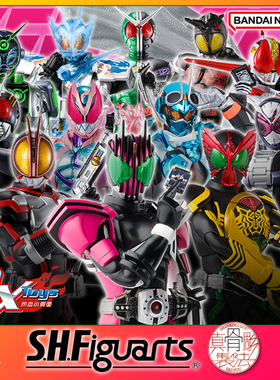 现货 万代 假面骑士 SHF 真骨雕 Faiz 帝骑 龙骑 W 歌查德 利维斯