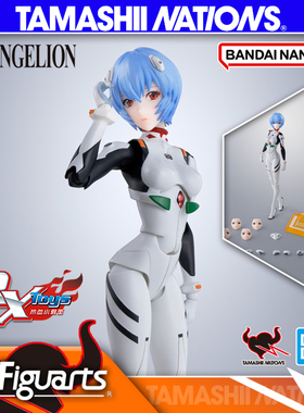 现货 万代 SHF 新世纪福音战士 EVA 绫波丽 战斗服 手办可动人偶