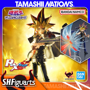 现货 万代 SHF 游戏王 怪兽之决斗 暗游戏 武藤游戏 可动人手办