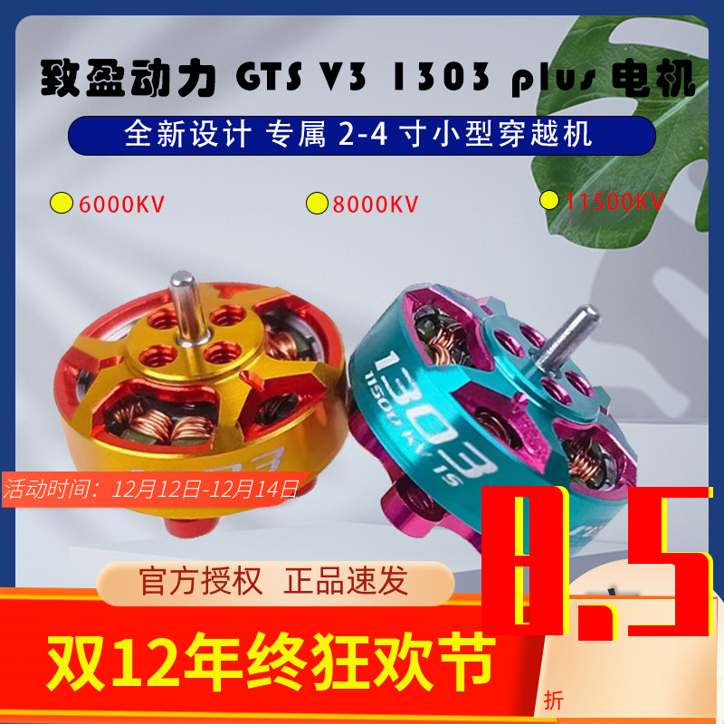 致盈动力GTSV31303plus无刷电机
