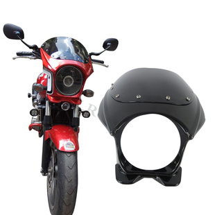 CB400 XJR400 ZRX400 CB1300 VTEC改装头罩猪头罩导流罩挡风注塑