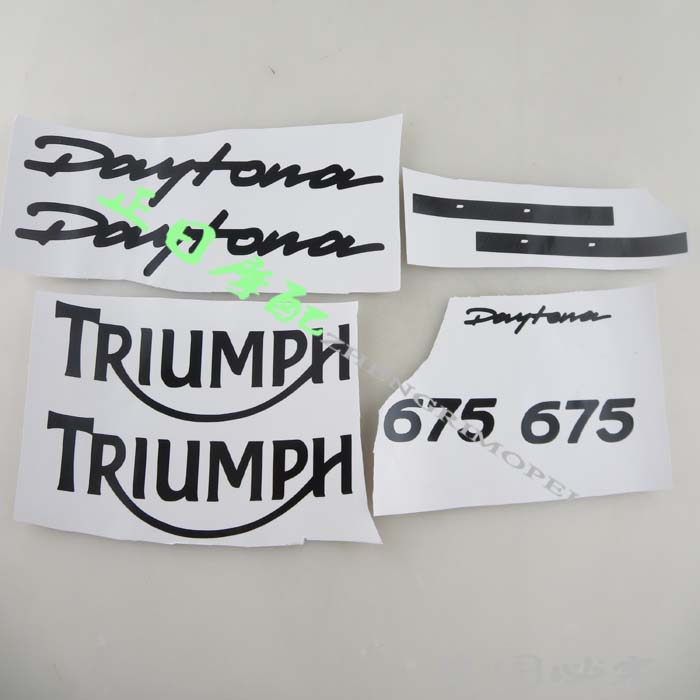 摩托车贴纸杜卡迪凯旋675