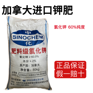 加拿大进口氯化钾农用水产对虾龙虾补钾俄罗斯红钾果树蔬菜钾肥料