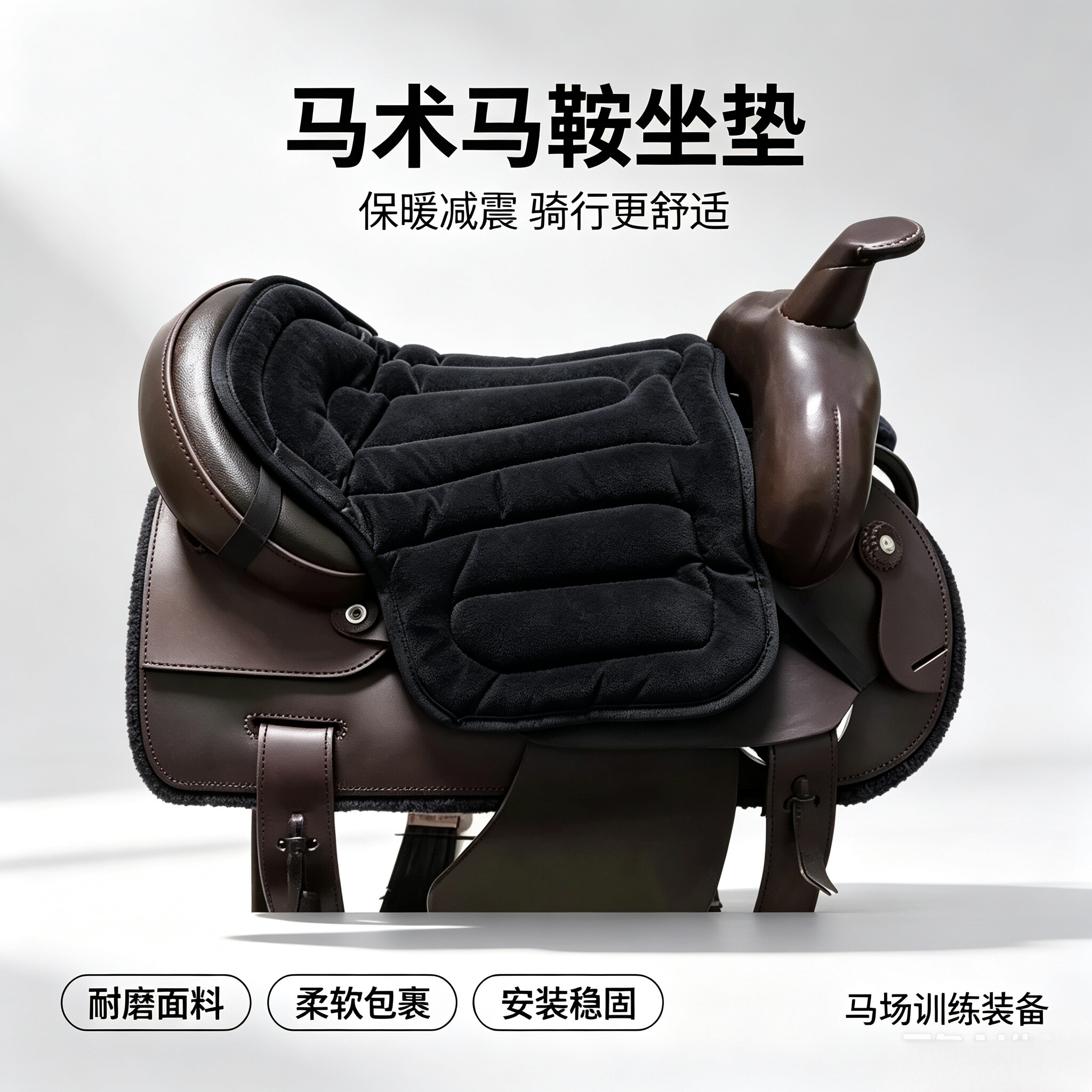 迪凯马具马术用品马鞍减震垫摩托马鞍垫