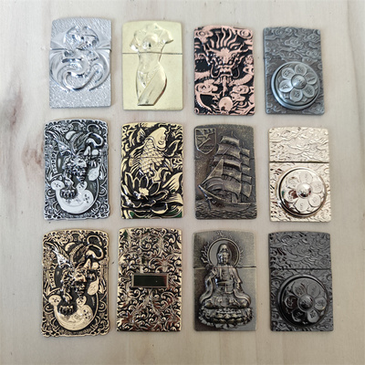 煤油打火机Zippo/之宝锌合金贴章