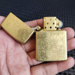 原铜滚花佐罗902煤油打火机耐磨不易氧化常规机黄铜多款 内胆