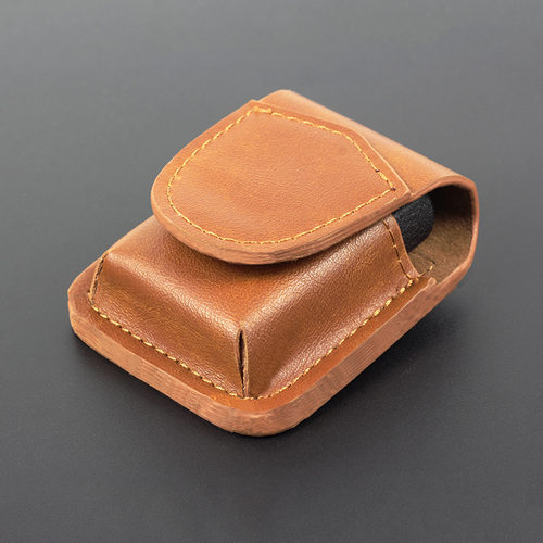 zippo煤油打火机皮套腰带佩带