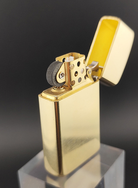 窄版佐罗煤油打火机909S加厚机型窄机小型黄铜光板可DIY定制浮雕