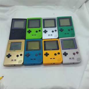 日本原装任天堂GAMEBOY pocket游戏机 高亮 像素 复古掌机 点对点