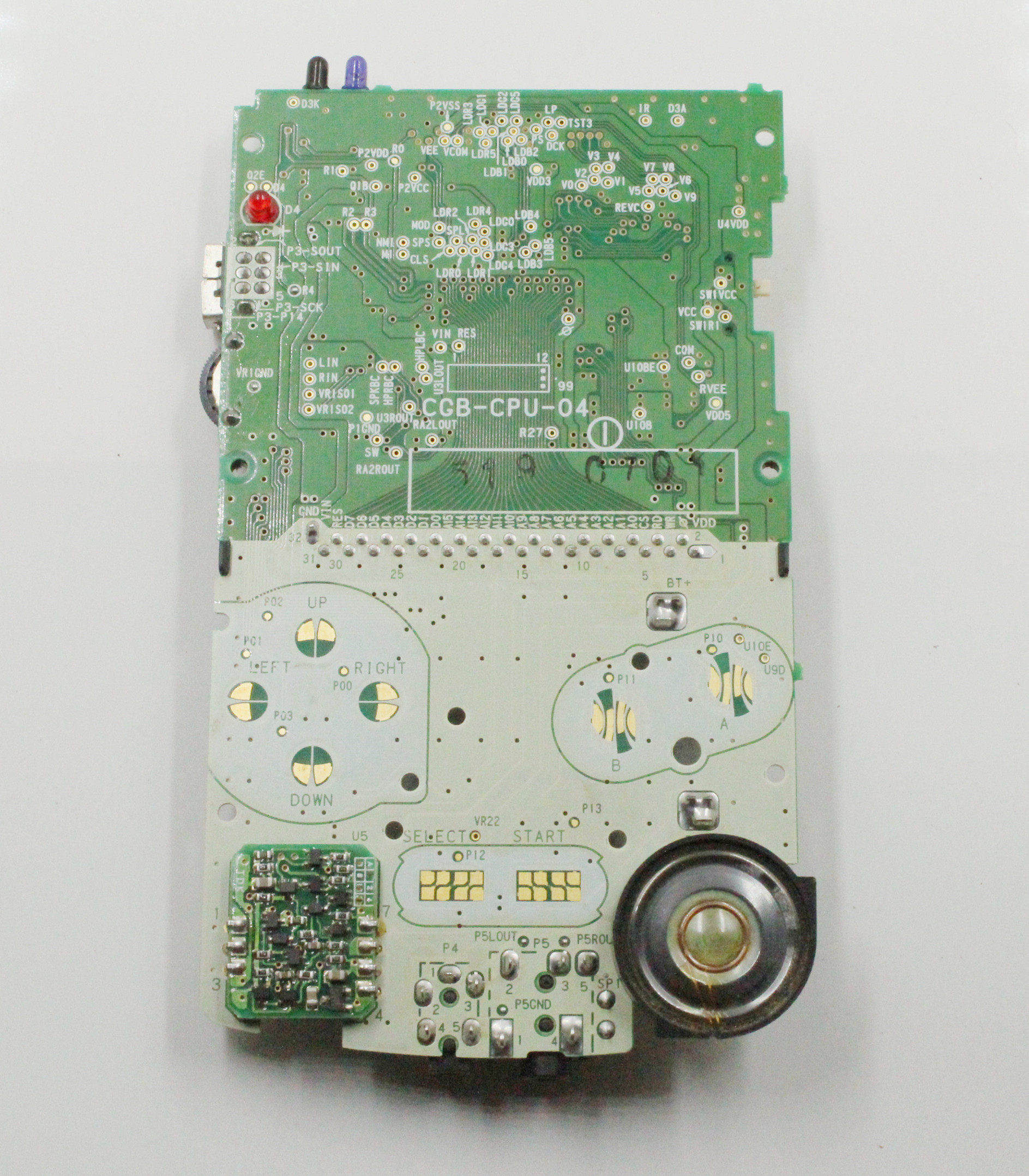 日版任天堂GAME BOY COLOR游戏机原装主板GBC拆机主板成色新包邮