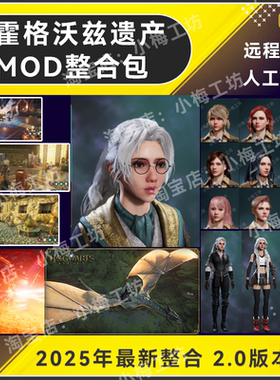 霍格沃茨之遗MOD整合包/外观mod+功能mod/支持steam版本包更新