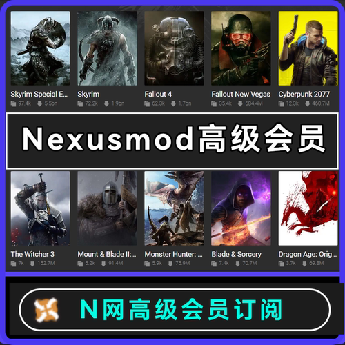 N网nexusmods高级会员