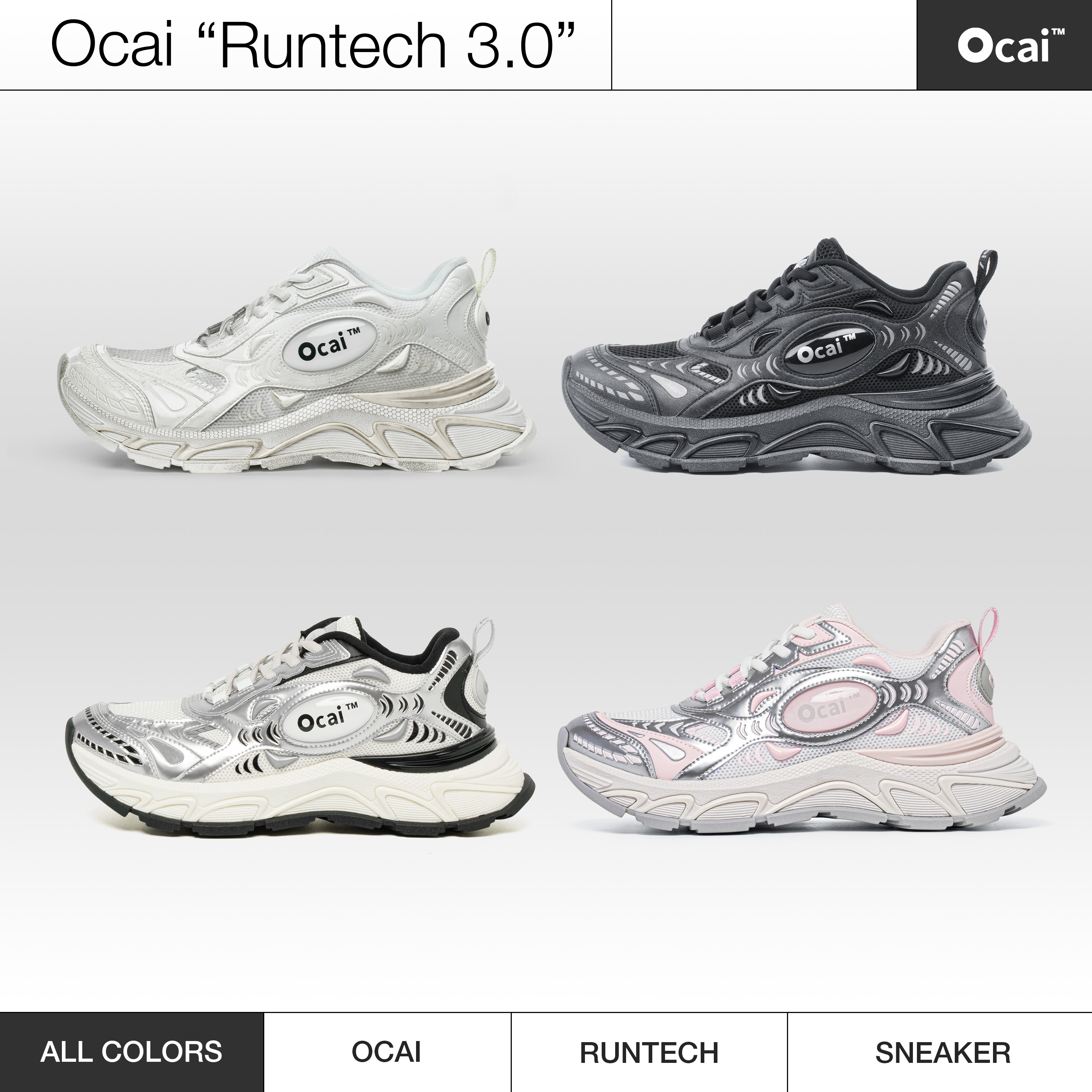 OcaiRuntech3.0超声波老爹鞋