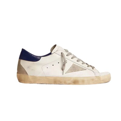 现货韩国做旧星星小脏鞋女2024新款百搭网红板鞋脏脏牛皮小白鞋