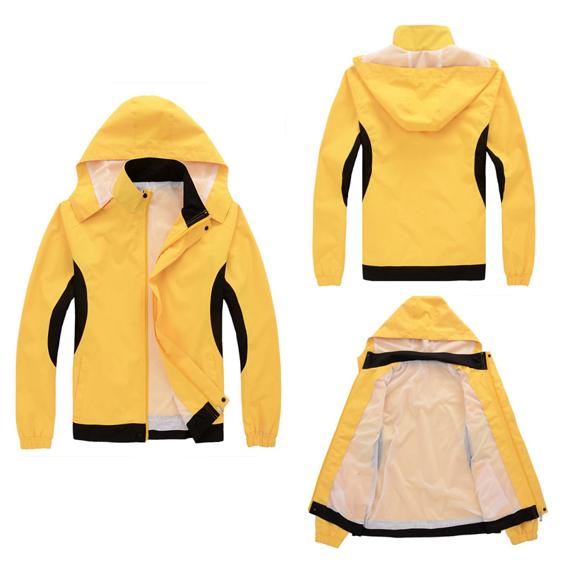 秋季风衣外套防风订做 广告衫定制 宣传促销服印字 防水工作制服