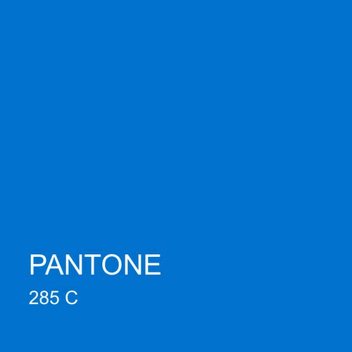 三和自动喷漆潘通PANTONE 285C修补防锈油漆手摇
