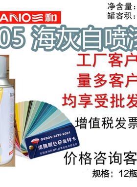 NO.75B05海灰自喷漆SANO三和