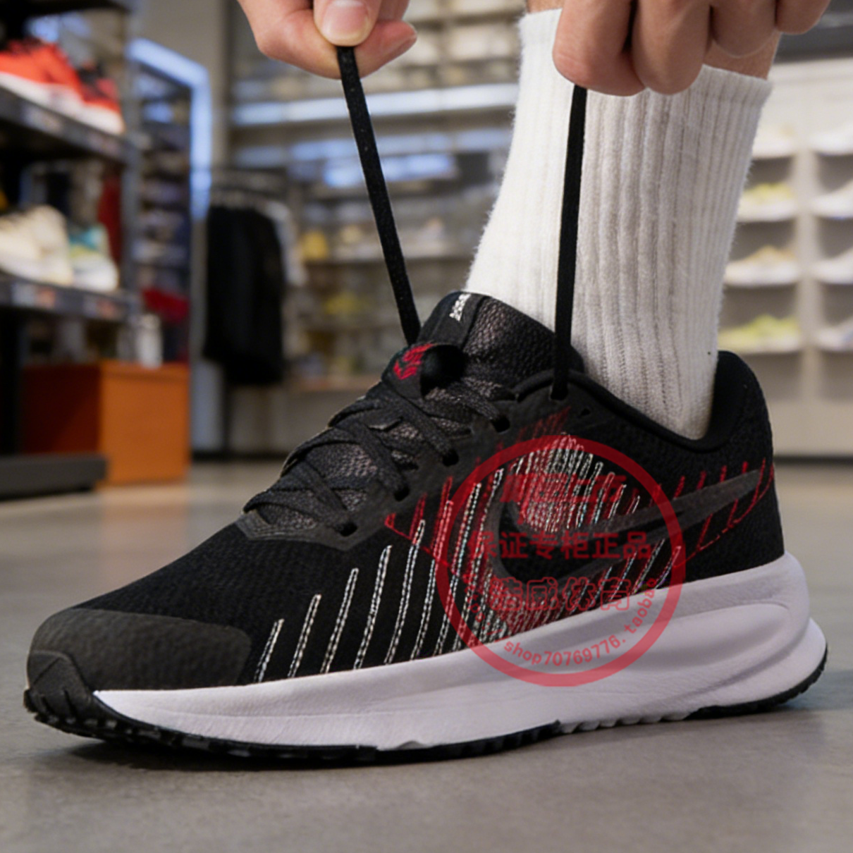 NIKE耐克男鞋2026春新款训练运动鞋缓震透气网面跑步鞋HM9594-001