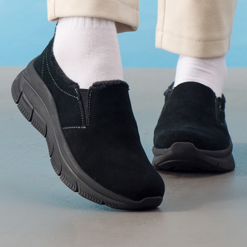 Skechers女鞋加绒保暖休闲健步鞋