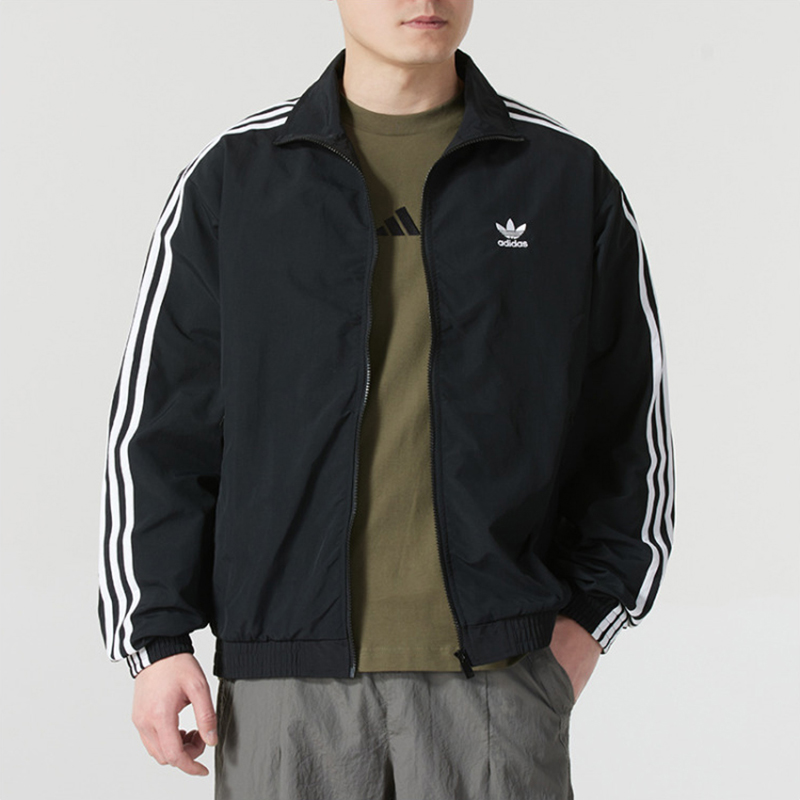 阿迪达斯男装训练夹克外套长裤