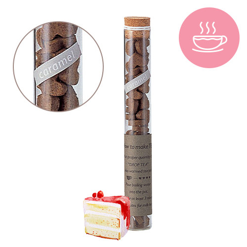 日本towa陶和超人气茶糖爱心茶砖焦糖红茶奶茶约50迷人焦