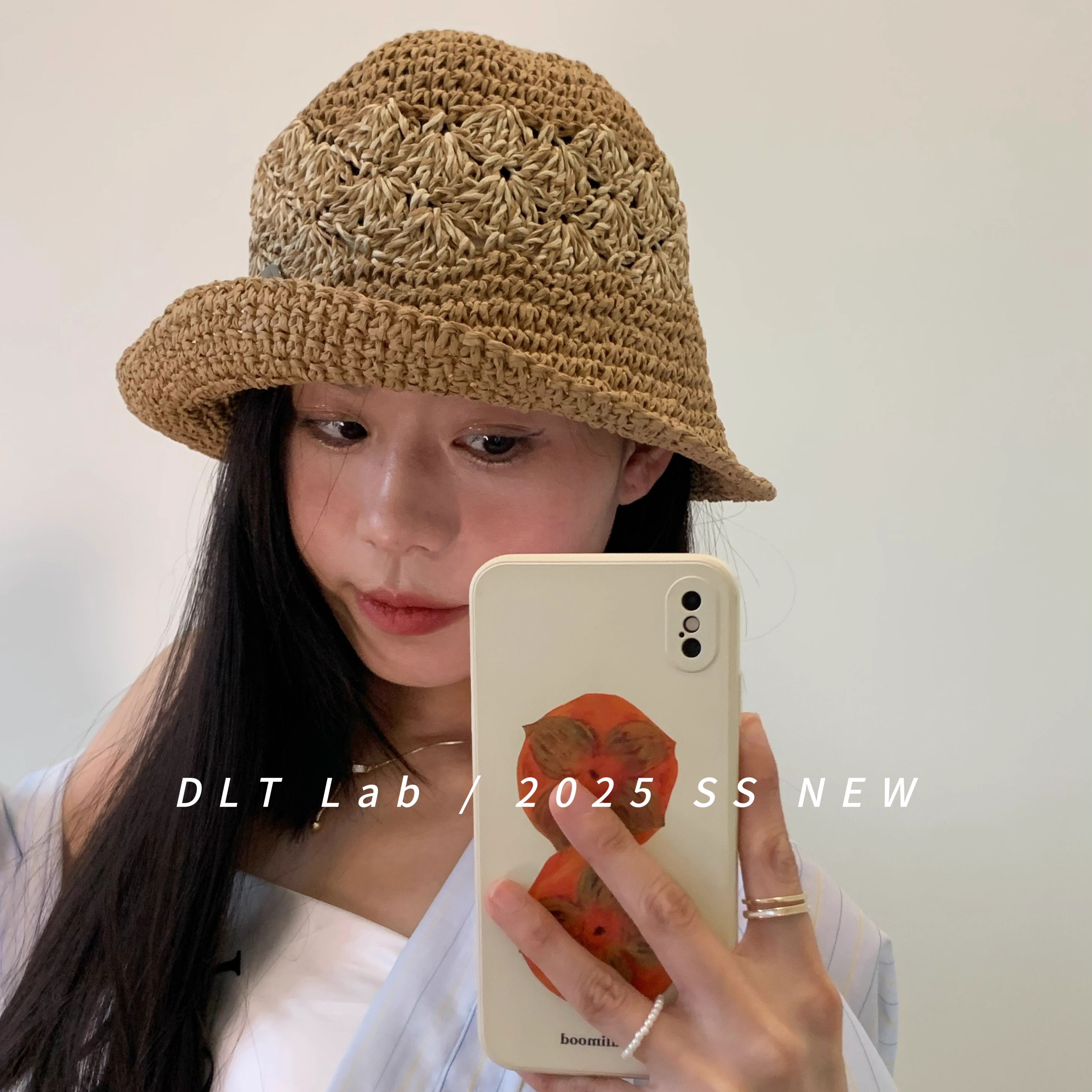 草帽DLTLab丁老头日系草编帽