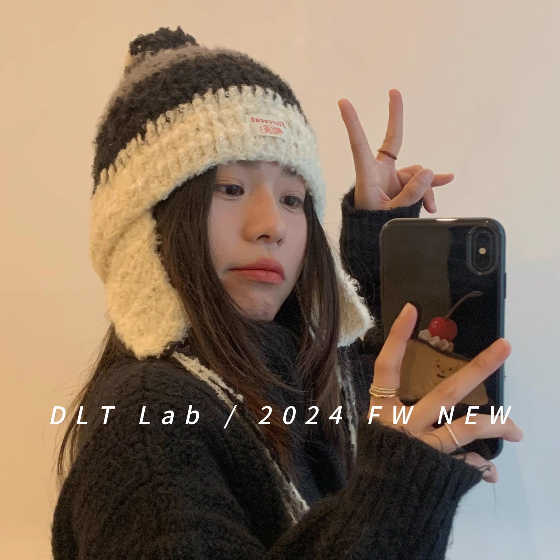 出游护耳帽女大头围秋冬