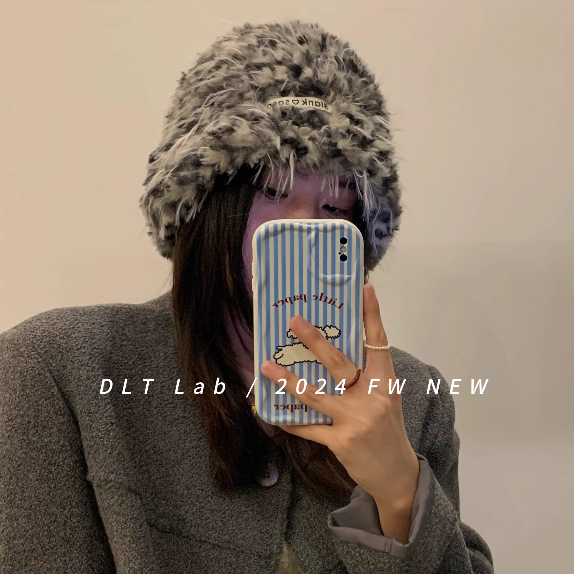 出游渔夫帽女显脸小秋冬