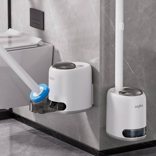 一次性马桶刷可溶解替换头壁挂式