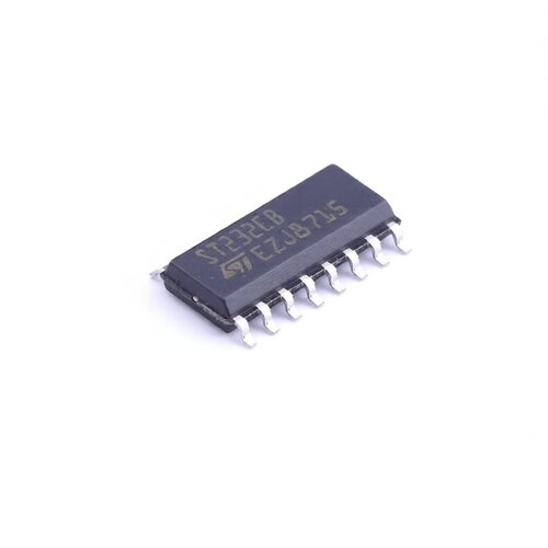 原装正品 ST232EBDR SOIC-16 通信接口芯片 RS305芯片 电子元件