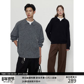 MADE V领针织POLO衫 25AW 羊驼毛混纺 型简约利落 轻盈保暖 版