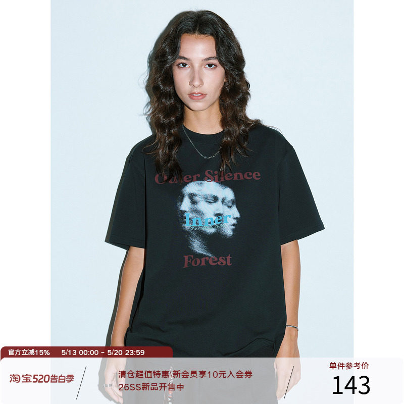 LR MADE 26SS 凉感Sorona? 幻影立体人像图案 