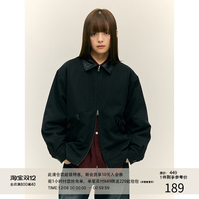  XS LR MADE 24AW ͬɫϵײɫƴƤ ѹ߽ṹޱů׼п 905Ԫ5(181Ԫ/)