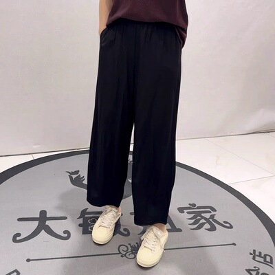 芮娜依莲夏季新款大码休闲女裤潮