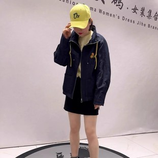 6343针丝缘子汇年货春款牛仔外套加大女装胖妹妹减龄显瘦百搭上衣