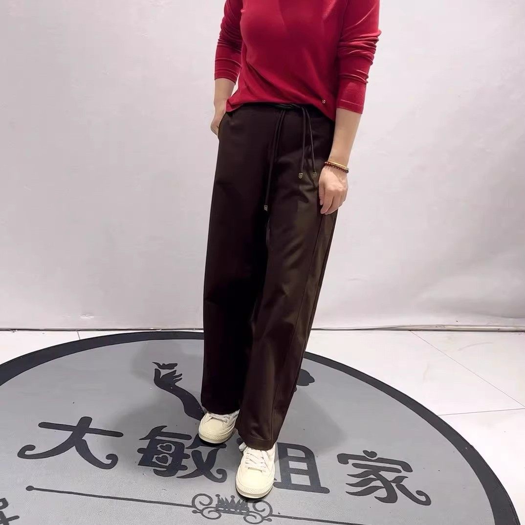 6185芮娜依莲春季新款欧货弯刀裤加大码女装胖妹妹宽松显瘦女裤潮,女装/女士精品,常规大码外套,淘宝优惠券,粉丝福利购,淘宝优惠卷