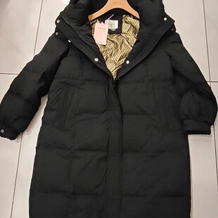 芮娜依莲9886冬季新款欧货中长款羽绒服加大码女装胖妹妹显瘦外套