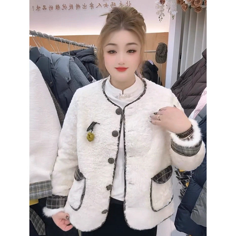 9518芮娜依莲年货春款欧货小香风外套加大码女装胖妹妹洋气开衫女,女装/女士精品,常规大码外套,淘宝优惠券,粉丝福利购,淘宝优惠卷